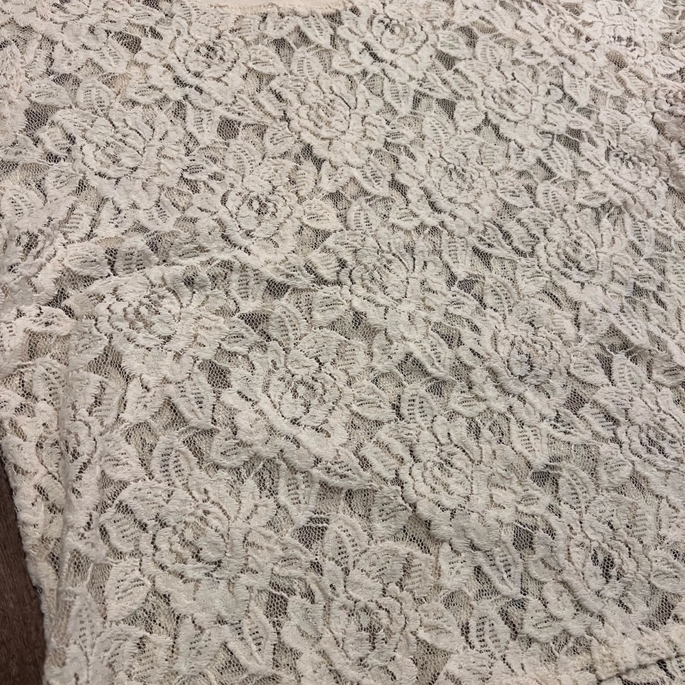 Express Floral Lace Top, small - Picture 2 of 6